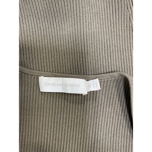 Simkhai 'Abia' Green Cropped Cap Sleeve Tee Size XS - Picture 4 of 5